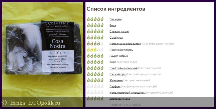 LC cosmetics     Cosa Nostra -     ,     -   Irinka