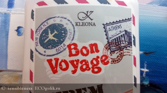     Bon Voyage Kleona -   sensibleness