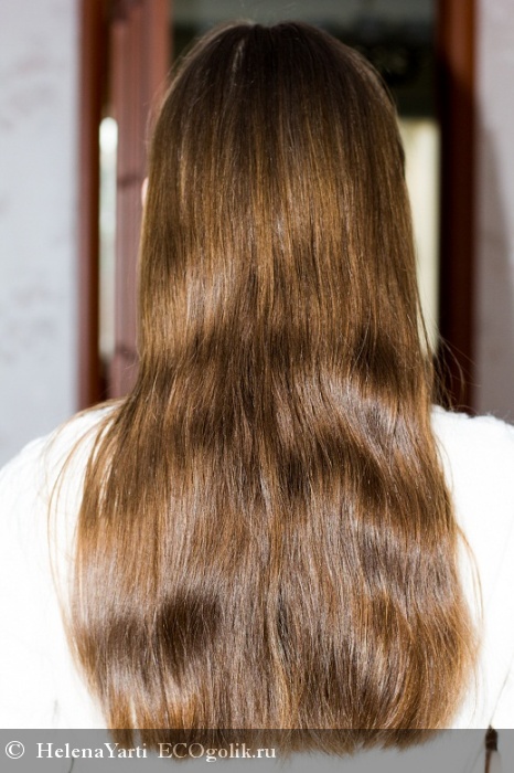 Мягкий шампунь без силиконов для всех типов поврежденных волос Aromarina - отзыв Экоблогера HelenaYarti