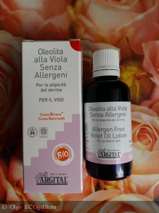    Oleolita alla Viola Senza Allergeni  Argital -   Olga