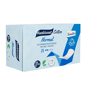   Cotton Active Normal pantyliner Vuokkoset