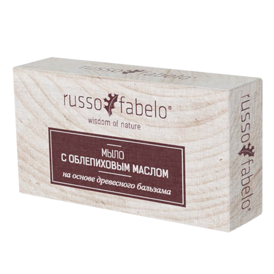 Мыло с облепиховым маслом на основе древесного бальзама