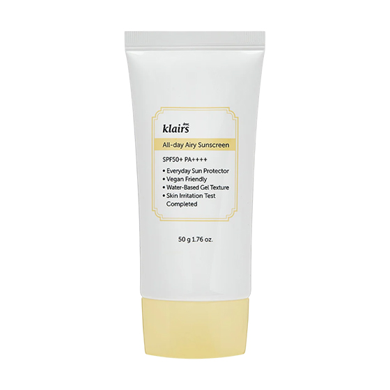Солнцезащитный крем для лица All-day airy sunscreen SPF 50+ PA++++