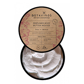 Баттер-мусс "Роза + Жасмин" с серебристым сиянием