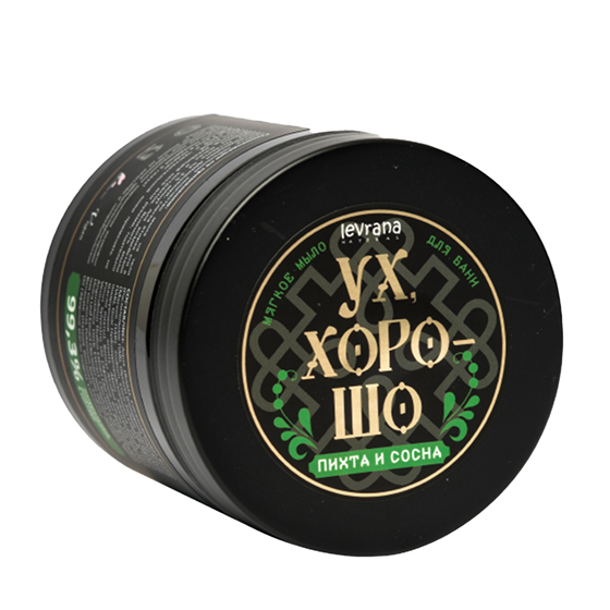 Мягкое мыло для бани "УХ, ХОРОШО" пихта и сосна