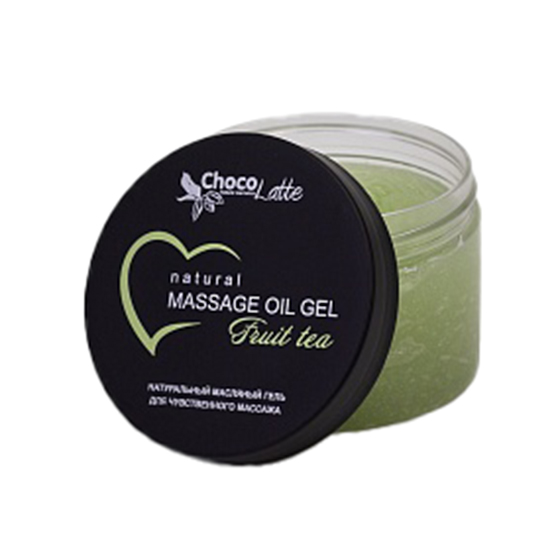 Масляный гель FRUIT TEA (massage oil gel) для чувственного массажа