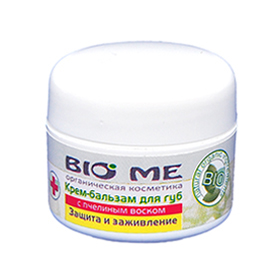 Крем-бальзам для губ с пчелиным воском "Защита и заживление"
