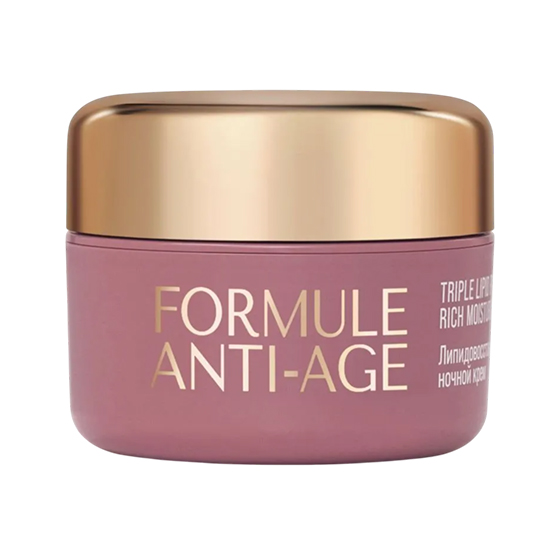 Липидовосстанавливающий ночной крем для лица Formule anti-age triple lipid repair rich moisturizer