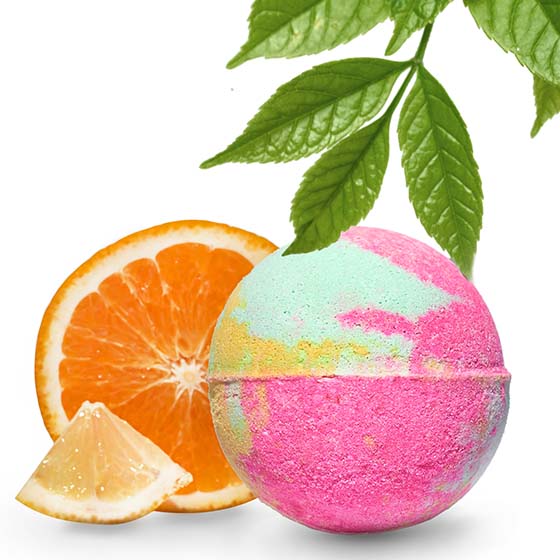 Бомбочка для ванны "Космический цитрус"