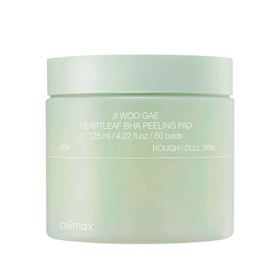 Отшелушивающие тонер-пэды Ji Woo Gae Heartleaf BHA Peeling