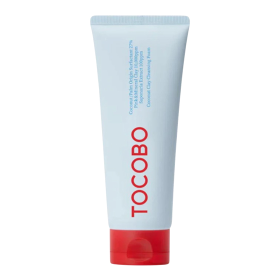 Пенка для умывания с белой глиной и каламином Coconut Clay Cleansing Foam