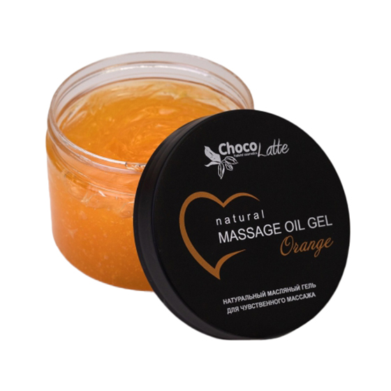 Масляный гель ORANGE (massage oil gel) для чувственного массажа