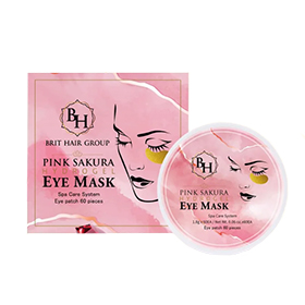         Pink Sakura Hydrogel Eye Mask Brit Hair Group