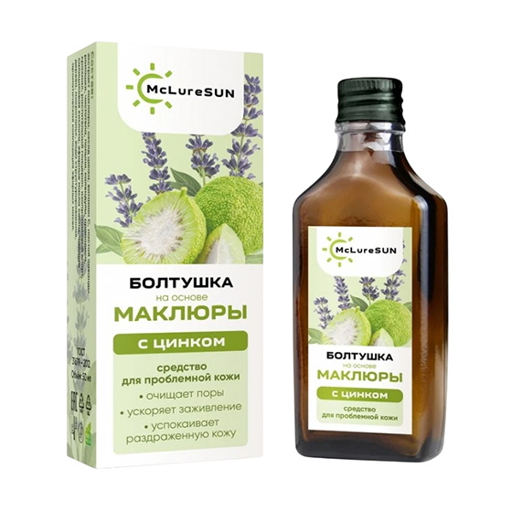 Средство: Болтушка на основе маклюры с цинком