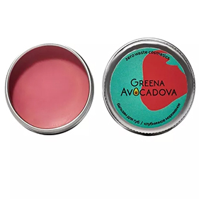 Натуральный бальзам для губ Клубничное мороженое