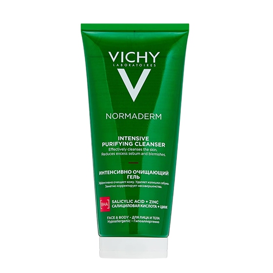 Очищающий гель для умывания Normaderm Phytosolution