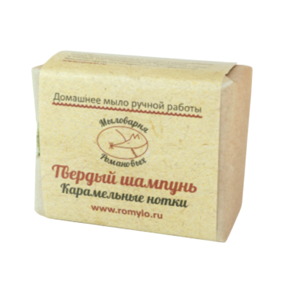 Твёрдый шампунь "Карамельные нотки"