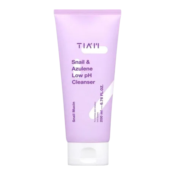 Гель-пенка для умывания Snail & Azulene Low pH Cleanser