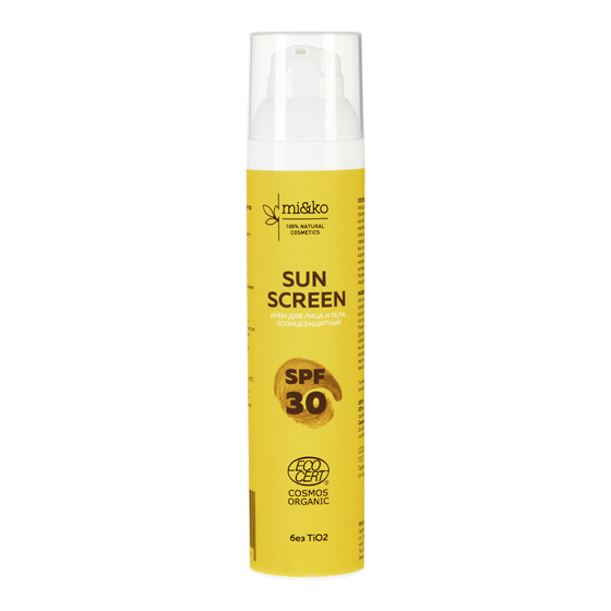 Крем для лица и тела солнцезащитный Sun Screen SPF30