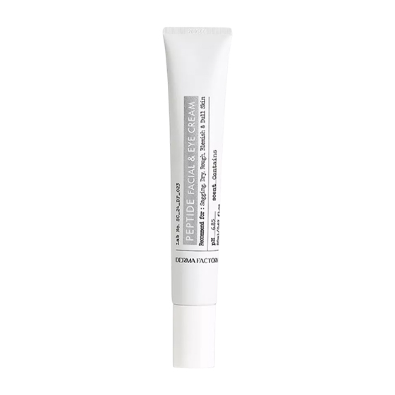 Крем для лица и кожи вокруг глаз Peptide facial and eye cream