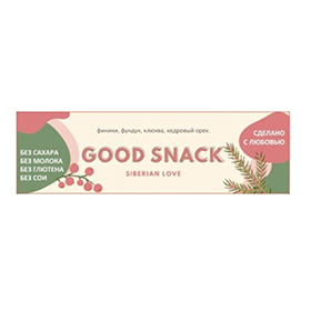 Батончик GOOD SNACK "Siberian love"
