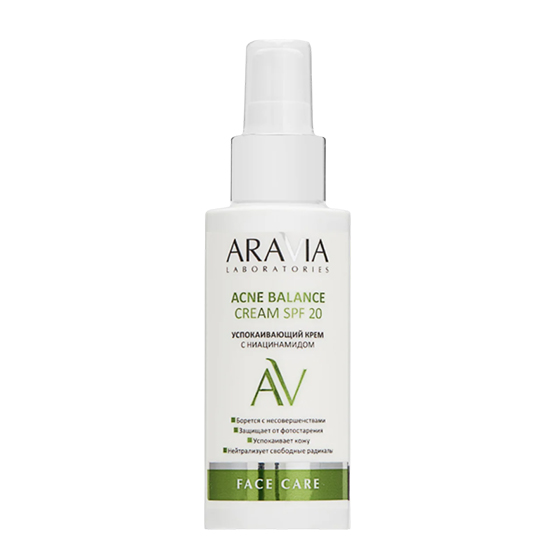 Успокаивающий крем для лица Acne balance SPF 20