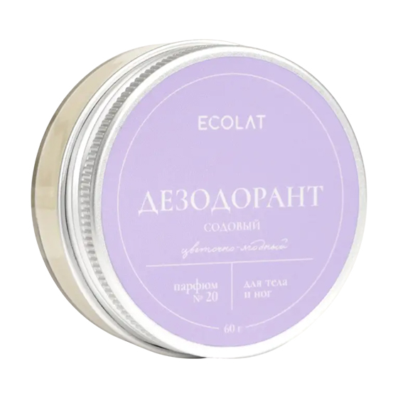 Дезодорант для тела содовый цветочно-ягодный