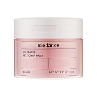Гелевые тонер-пэды с коллагеном Collagen Gel Toner Pads Biodance