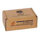 Твердый шампунь для сухих волос Моринго и апельсиновый воск Nano Organic