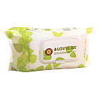 Влажные фито-салфетки для ухода за детской кожей, Lovular