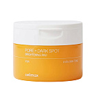 Тонер-пэды для выравнивания тона и рельефа кожи Pore+Dark Spot Brightening Pad Celimax