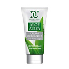 Восстанавливающий гель-крем Aloe active repairing gel cream Natur Unique Cosmetics
