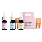 Набор Гребень для аромарасчесывания + 3 масляных сыворотки Smorodina