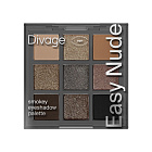 Палетка теней для век Easy nude smokey Divage