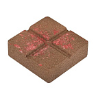 Шоколад для ванны МОЛОЧНЫЙ С КЛУБНИКОЙ TAIGANICA