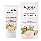 Лосьон увлажняющий для лица "Розовая вода и аргана" Nourish Organic
