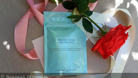 Отзыв: Альгинатная маска Young skin: спирулина и компания