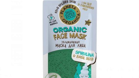 Отзыв: Увлажняющая маска "Спирулина и семена чиа" от Planeta Organica из серии Skin Super Food
