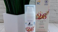 Отзыв: Крем для лица Anti Age ночной №26 для зрелой кожи от бренда Sativa