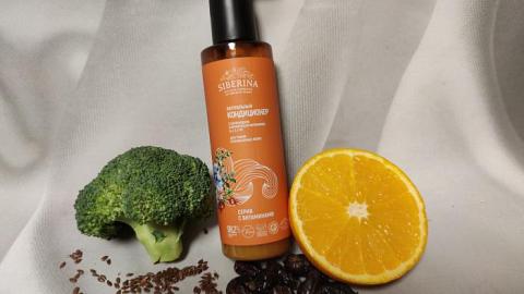 Отзыв: Кондиционер с церамидами и комплексом витаминов А, С, Е, F, PP для тонких волос от SIBERINA. В нём всё прекрасно. Эффект впечатляет, состав восхищает.