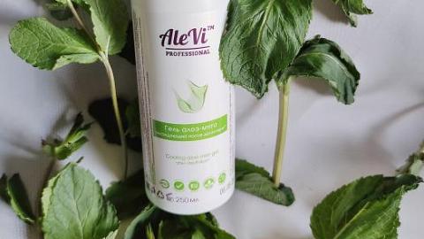 Отзыв: Гель алоэ-мята охлаждающий после депиляции и загара, подходящий для ежедневного ухода от AleVi.