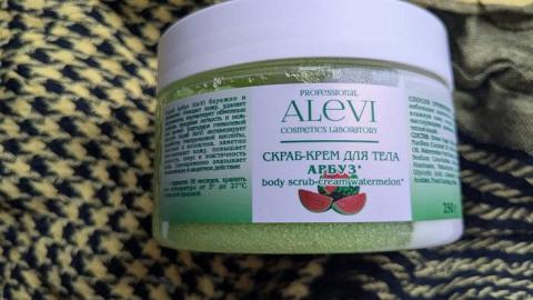 Отзыв: Скраб-крем для тела Арбуз AleVi