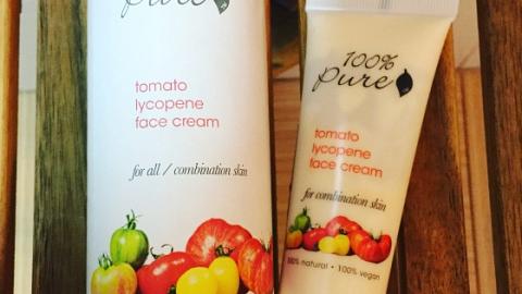 Отзыв: Органический крем для лица с антиоксидантами Ликопин томатов 100% Pure
