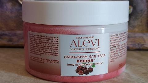 Отзыв: Скраб-крем для тела Вишня AleVi - вишневая нежность для моей кожи!