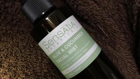 Отзыв: Мини-отзыв об Aloe & cucumber facial mist от Sensatia botanicals