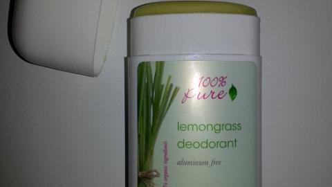 Отзыв: Органический дезодорант Лемонграсс 100% Pure