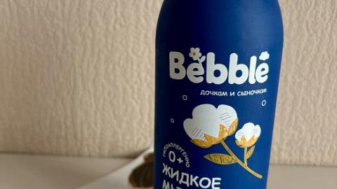 Отзыв: Детское жидкое мыло с экстрактами календулы, ромашки, пантенолом, маслами миндаля и хлопковых семян 0+