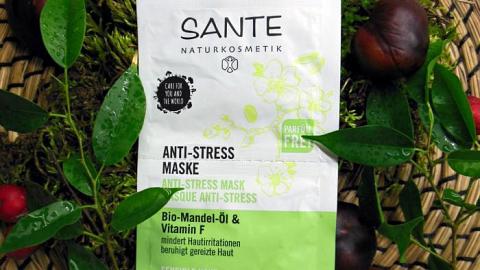 Отзыв: Нет стрессу! Или история об экстренных мерах для чувствительной кожи лица с помощью маски анти-стресс с маслом миндаля и витамином F Sante