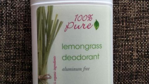 Отзыв: Органический дезодорант "Лемонграсс" 100% Pure