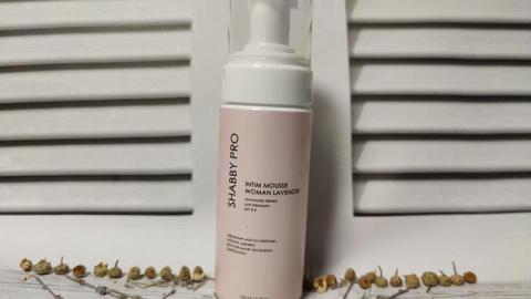 Отзыв: Мусс для интимной гигиены женский с эфирным маслом лаванды и чайного дерева pH 4,4 от SHABBY PRO.